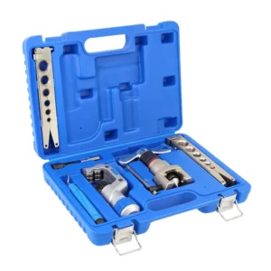 CT S806AM L 1 4″ 3 4″ 6 19mm Pipe Swaging Hand Tools Copper Pipe 45 Degree Eccentric Cone Type Flaring Tool Kit