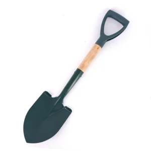 Camping Outdoor Garden Spade With Wooden Handle Jeep Shovel