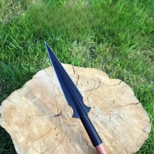 Camping Shovel Spade Spear Head Manganese Steel Sharp Piercing Outdoor Zulu Overlord Gun