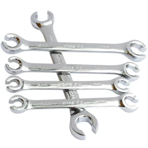 Car Brake Oil Pipe Open End Disassembly Wrench Set Hydraulic Oil Pipe Wrench Standard Type
