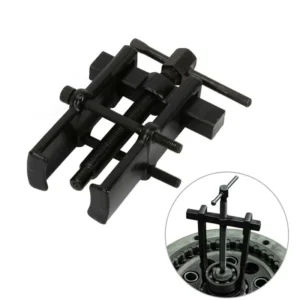 Car Two Jaw Gear Pulley Bearing Puller Black Gear Puller Installation Remover Hand Tool 2″ Small Leg Large Mechanics