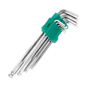 Carbon Steel L Shaped Hexagon Key 1.5mm 10mm Allen Wrench in Metric for DIY Projects