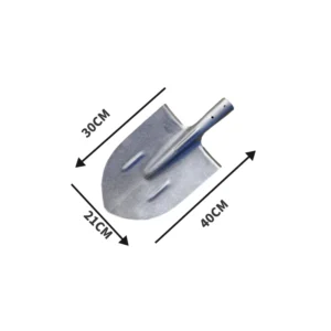 Carbon Steel Metal Garden Farming Hand Tools Steel Tool Square Shovel Spade Head for Weeding