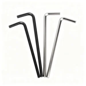 Carbon Steel OEM Very Hard Machined All Size Wrench Hex Key Set Black Oxide Double Head
