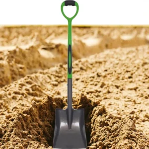 Carbon Steel Square Shovel Spade Multi purpose Garden Tool with Metal Handle 1 year Warranty