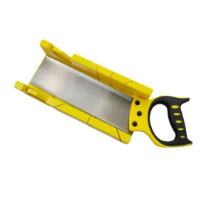 Carpentry Household Plaster Cutting Plastic Handle Multi angle Miter Saw Clamp Back Saw Multi function Bevel Cutting Tool