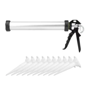 Cartridge Press 600 Ml Silicone Syringe Aluminium Silicone Gun Ergonomic Caulking Gun