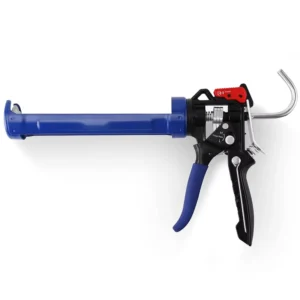 Caulking Gun Adjustable Hand Caulk Gun Less Dripping Regulating Sealant Silicone Gun with Smooth Round Rod for 10oz Caulk Tubes
