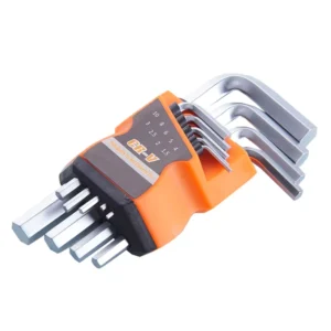 Chave Torx 9Pcs Inner Hexagon Spanner Alan Key L Type Rradiator Hand Tool Kit Hexagonal Wrenches Hex Key Allen Wrench Set