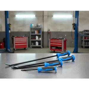 China Custom CRV Steel Heavy Duty Auto Pry Bar Kit Repair Hand Tool Set Jumbo