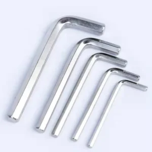 China High Quality Steel Hex Wrench M3 M4 M5 M6 M8 M10 Zinc Plated Allen Hex Key of Hardware Tools