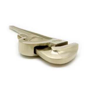 China OEM Manufacturer Non Sparking Tools Safety Spanner Tools Non Sparking Pipe Wrench with ISO9001