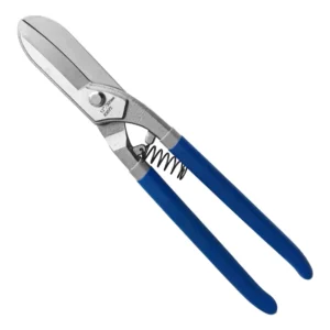 Chrome Vanadium Steel Leather Scissors Sturdy Metal Industrial Scissors with Rubber Handles and Anti slip Texture