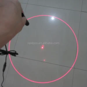 Circle Line Beam With Dot 650nm 100mw Red Laser Module