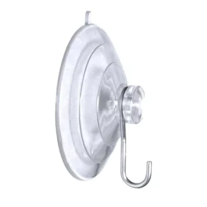 Clear Small Tile Vacuum Suction Cup for Glass Window Decor Shower Bathroom Reusable Removable Suction Cup Hook