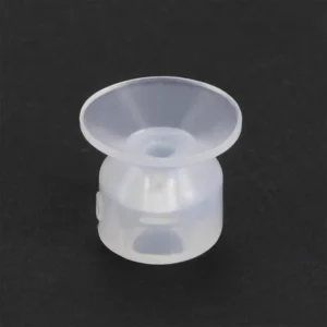 Clear Soft Silicone Miniature Vacuum Suction Cup Bellow Suction Cup