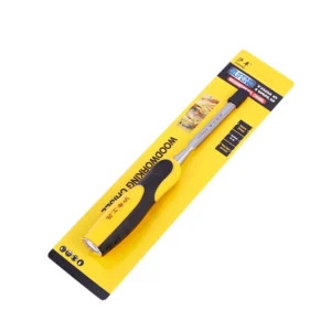 Cold Chisel 16mm Steel Wood Carving Chisel for Woodworking DIY Extra Large Strike Cap Carbide Tip Powder Coated Durable PVC