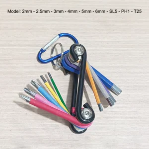 Color Coded Hex & Torx Allen Key Set Metric DIY Chrome Vanadium Steel Ball End Wrenches with High Hardness & Wear Resistance