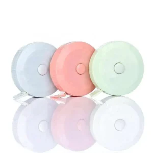 Color Portable Tape Measure 1.5 Meters Delicate Retractable Soft Measuring Tape Tailor Measuring Tape