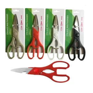Comfort Grip Sturdy 8 Inch Multipurpose Scissors Bulk Ultra Sharp Shears Super Soft Grip Household Scissor