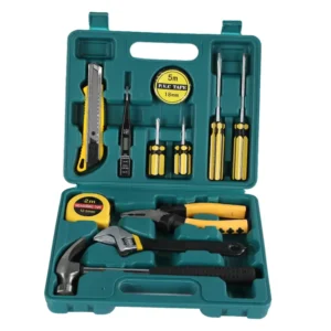 Complete Multifunctional Steel Hand Tool Sets for Household Repair and DIY Customizable OEM Kit in Hard Case