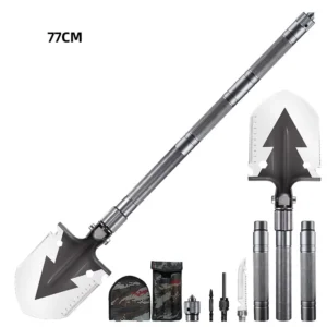 Construction Stainless Steel Foldable Survival Mechanical Folding Paddle Spade Cordless Snow Multi-function Shovel