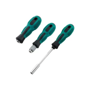 Convenient Handle 6.35MM Socket 1 4 Batch Head Adapter Rod Interchangeable Household Maintenance Wind Screwdriver for DIY
