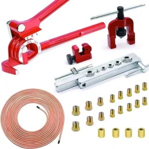 Copper Tube Expander Industrial Three in One Brake Line Bender 3 16 Flare Tool Mini Pipe Cutter Bender