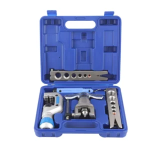 Copper Tube Flare Riveting Tool Kit with Cutter Flaring Tool Seven-hole Flanging Reamer Hand-operated Pipe Expander