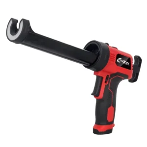 Cordless Battery Caulking Gun Silicone Caulking Tools LED Light 10OZ/300ML Drip-Free Adhesive Filling Sealing