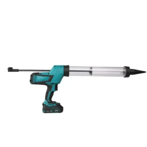 Cordless Caulking Gun 21V Electric Caulk Adhesive Gun with 2*2.0Ah Li Battery & Anti Drip Design