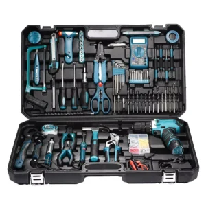 Cordless Drill Electrical Power Combo Kit Machine Set Other Hand Wrench Tool Box Set Tools Kit Power Tool Sets