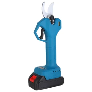 Cordless Electric Garden Pruner Automatic Bypass Non Slip Rubber Telescopic Pure Copper Brushless Technology LCD Portable