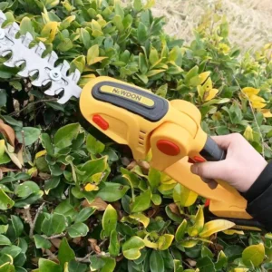 Cordless Electric Hedge Trimmer Rechargeable Lithium Battery Lightweight One Hand Pruner for Household Garden Trimming