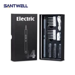 Cordless Electric Screwdriver Set 44 in 1 Precision Mini Power Screw Driver Kit with LED Light and Case for Laptop Phone Repair
