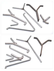 Corrosion Proof 316 SS Insulation Clips 3A Anchor Clip Welded Rake with 1 Year Warranty for Coastal Power Plants