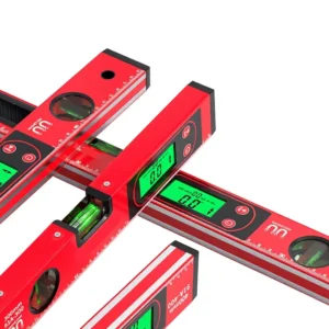 Cross Border Aluminum Alloy Spirit Level 12m 15m Construction Surveying Bubble Magnetic Level Models 91A 300 91A 400