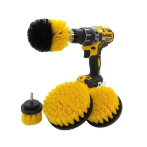 Cross Border Supply Power Cleaning Brush Attachments Kit MultiHardness Brushes for Car Washing & Deep Cleaning