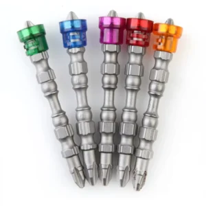 Cross head Magnetic Screwdriver Bits 1 4 Inch Hex Shank Screwdriver Bit Electric Screwdriver
