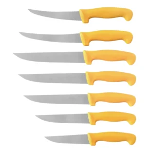 Cuchillos De Cocina Curved Blade Knife Stainless Steel Cutting Fishing Knife Fillet Knife With PP Handle for Kitchen Cooking