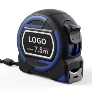 Custom 3m 5m 7.5m Auto Lock Steel Tape Measure Laser Printed Waterproof Fluorescent Metric Inch Measuring Tape with Logo OEM