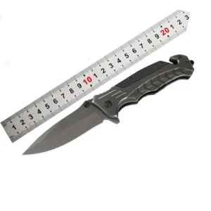Custom China Beautiful Folding Stainless Steel Hunting Knife Pocket Foldable Tactical Knife at Low Price