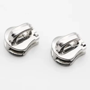 Custom Durable Metal Zipper Puller for Jackets Bags Luggage High Quality Zinc Alloy Plating Accessories Smooth Use