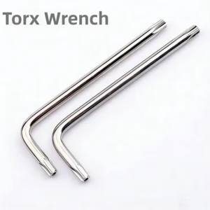 Custom L-Type Hexagon Allen Key Alloy Steel T10 T15 T20 T25 T27 T30 T40 T45 T50 Star Hex Allen Keys Torx Wrench with Hole OEM Wood Screw