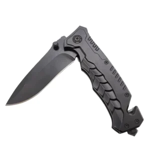 Custom Locking Stainless Steel Blade Knives With Aluminum Handle Rescue Knives Tools Cutting Utility Pocket Knife