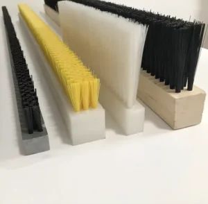 Custom PVC Nylon Base Board Tufted Scrub Flat Lath Brush and Plate Brushes for CNC