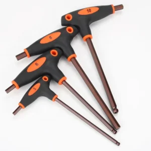 Custom S2 T Handle Hex Key Wrench PP Handle Flat Head Ball Head Box Hex Key Wrench