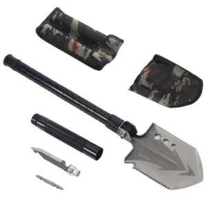 Custom logo Multifunctional Folding Shovel Spade Survival Camping Garden Shovel