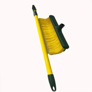 Customizable 45CM Garden Leaf Rake Broom with Durable Plastic Handle and Lock PP Broom Head for Professional Outdoor Use