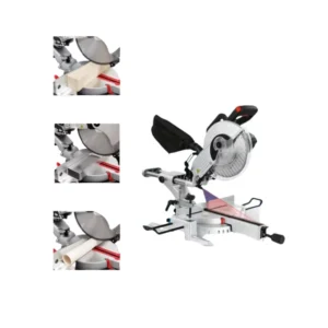 Customizable Aluminum Alloy Sliding Miter Saw High Safety Level Woodworking Cutting Machine Composite Tie Rod Core Motor